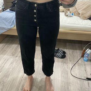 Zara Button Up Mom Jeans!